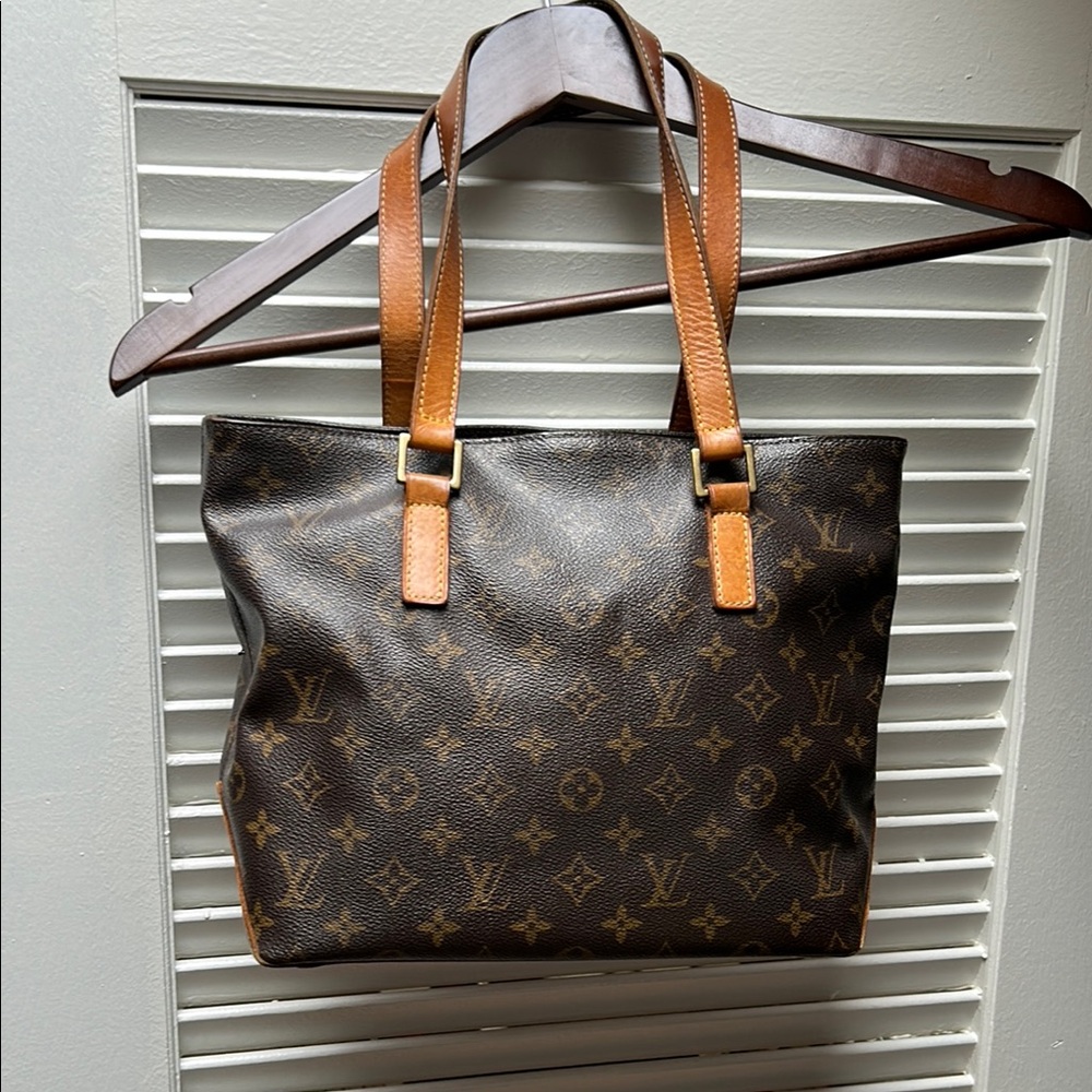 Louis Vuitton Brown Monogram Tote Bag